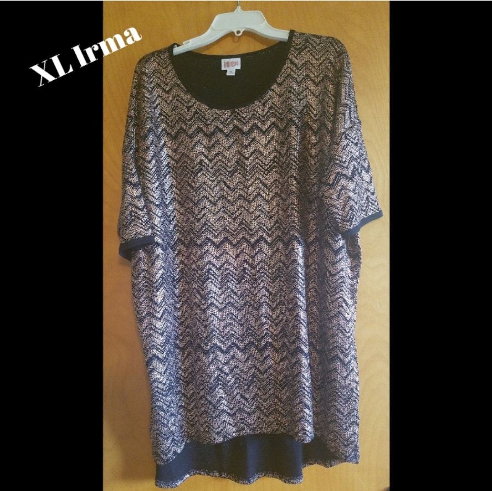 XL Gold zigzag Elegant Irma